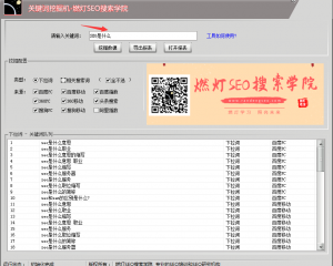 关键词挖掘工具SEO布局神器