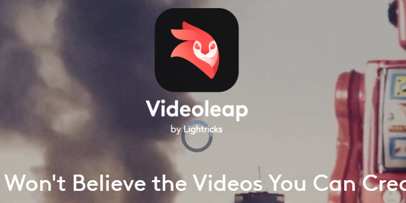 videoleap软件首界面